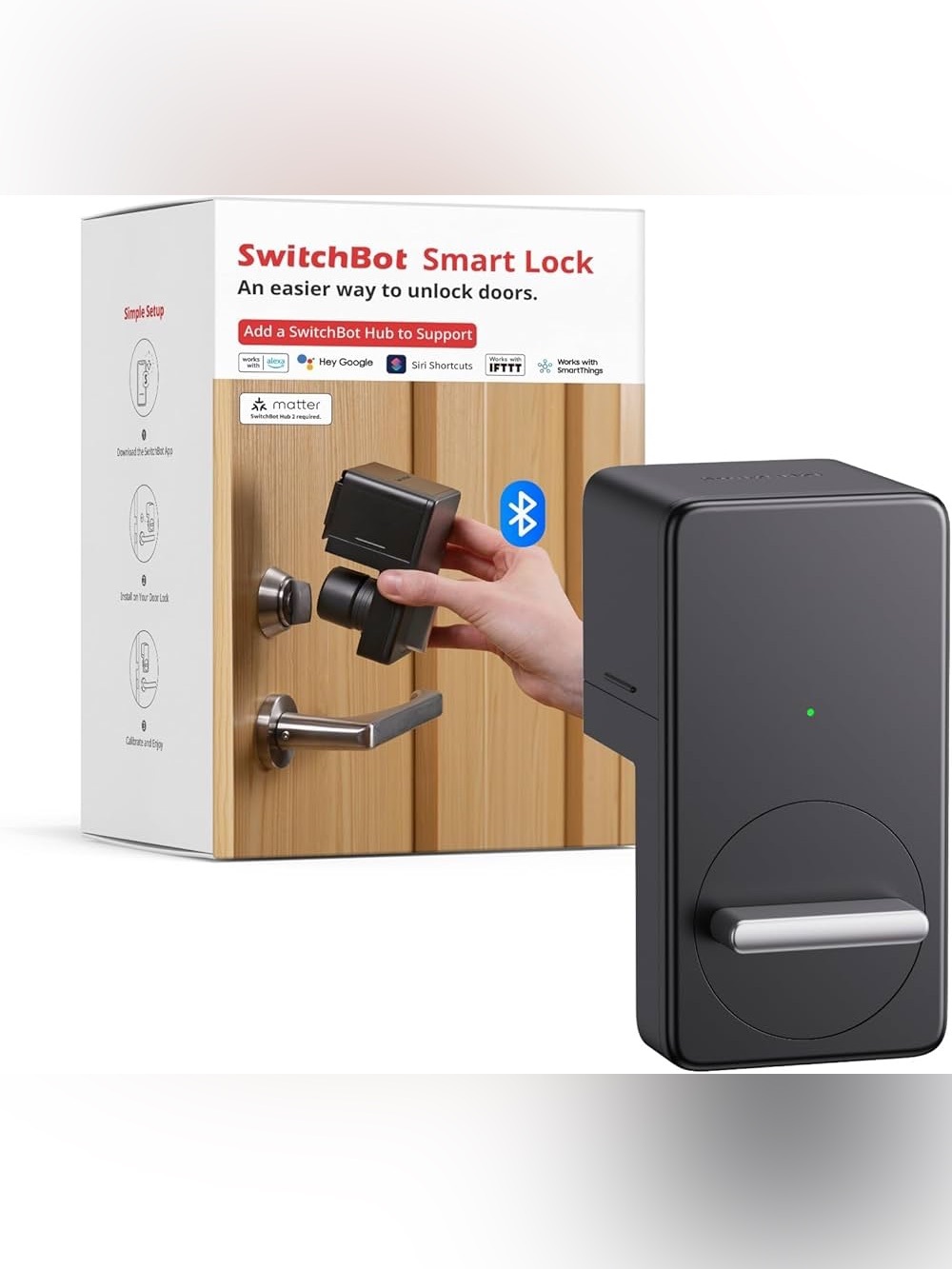 SwitchBot Smart Lock - Silver